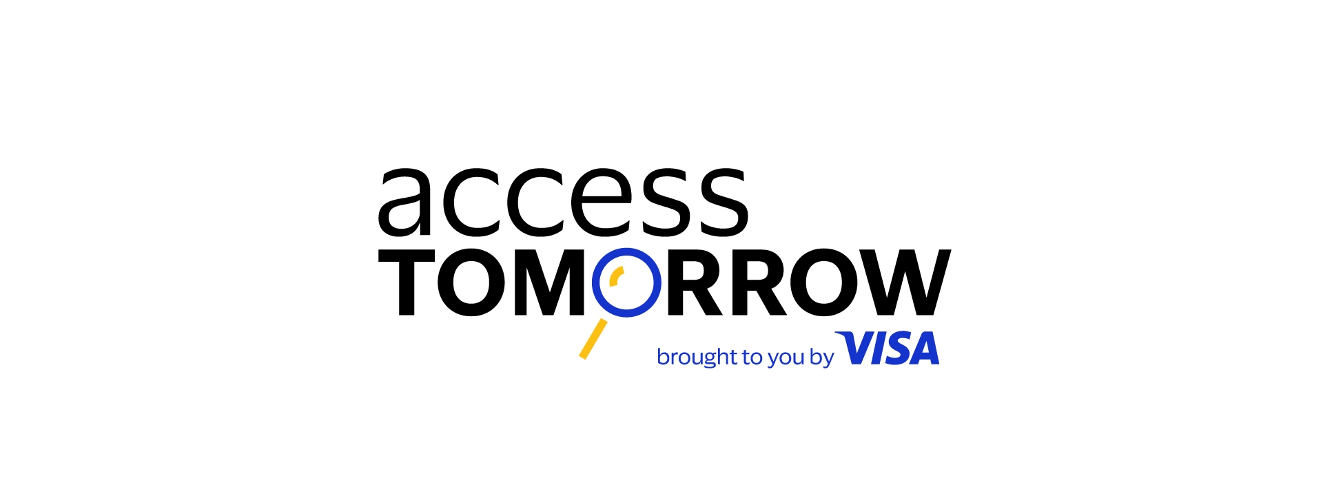 Access Tomorrow. Brought to you by Visa