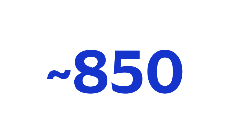 Around 850