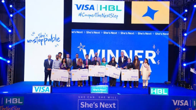 Five winners of She's Next in Pakistan