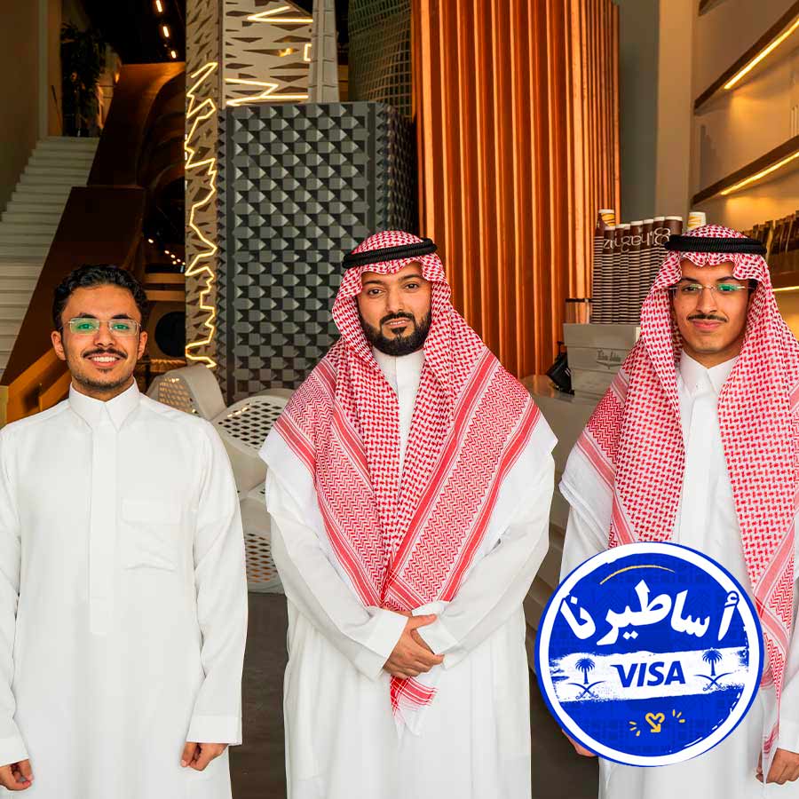 Entrepreneurs from Saudi Arabia featured in Visa "The Legends" campaign